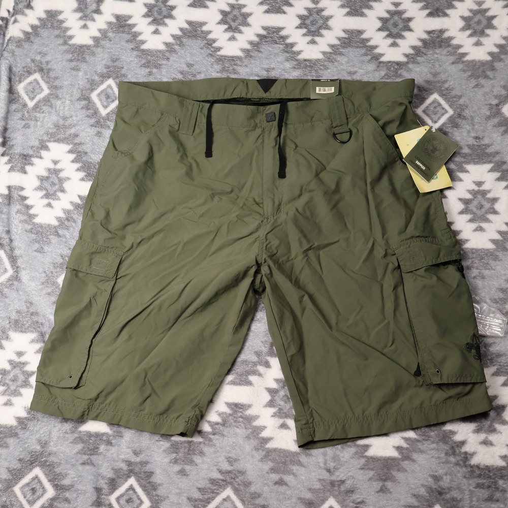 Boy Scouts of America Centennial Uniform Shorts XL Olive Green Supplex Nylon
